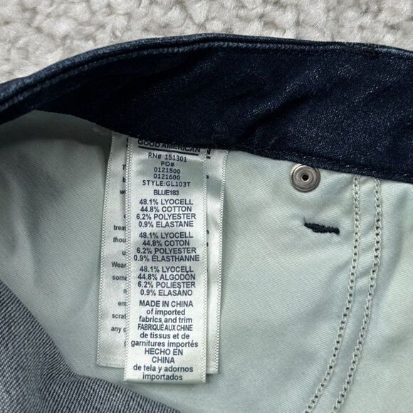 Good American Good Legs High Rise Skinny Jean Stretchy - Picture 7 of 14